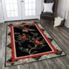 Cardinal Rug Sport Decor Gift Floor Decor Living Room Carpet Rug Area Rug - 50295f1fc6fe