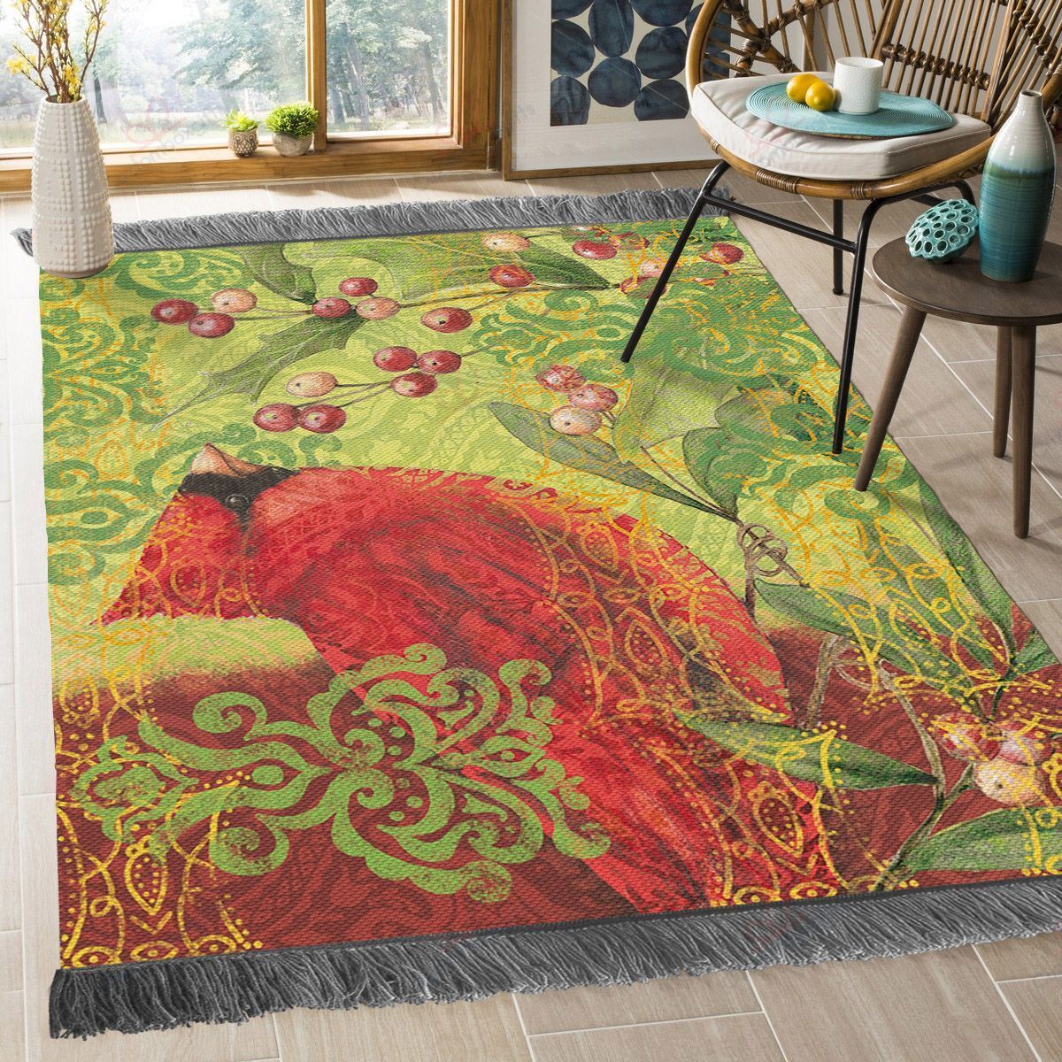 Cardinal Rug Sport Decor Gift Floor Decor Living Room Carpet Rug Area Rug - 039bbb54e629 Cardinal Rug Sport Decor Gift Floor Decor Living Room Carpet Rug Area Rug - 039bbb54e629