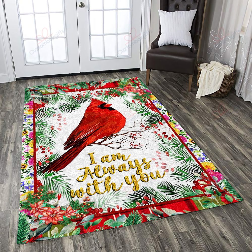 Cardinal I Am Always With You Rug Sport Decor Gift Floor Decor Living Room Carpet Rug Area Rug - ff411bbcbbfc Cardinal I Am Always With You Rug Sport Decor Gift Floor Decor Living Room Carpet Rug Area Rug - ff411bbcbbfc