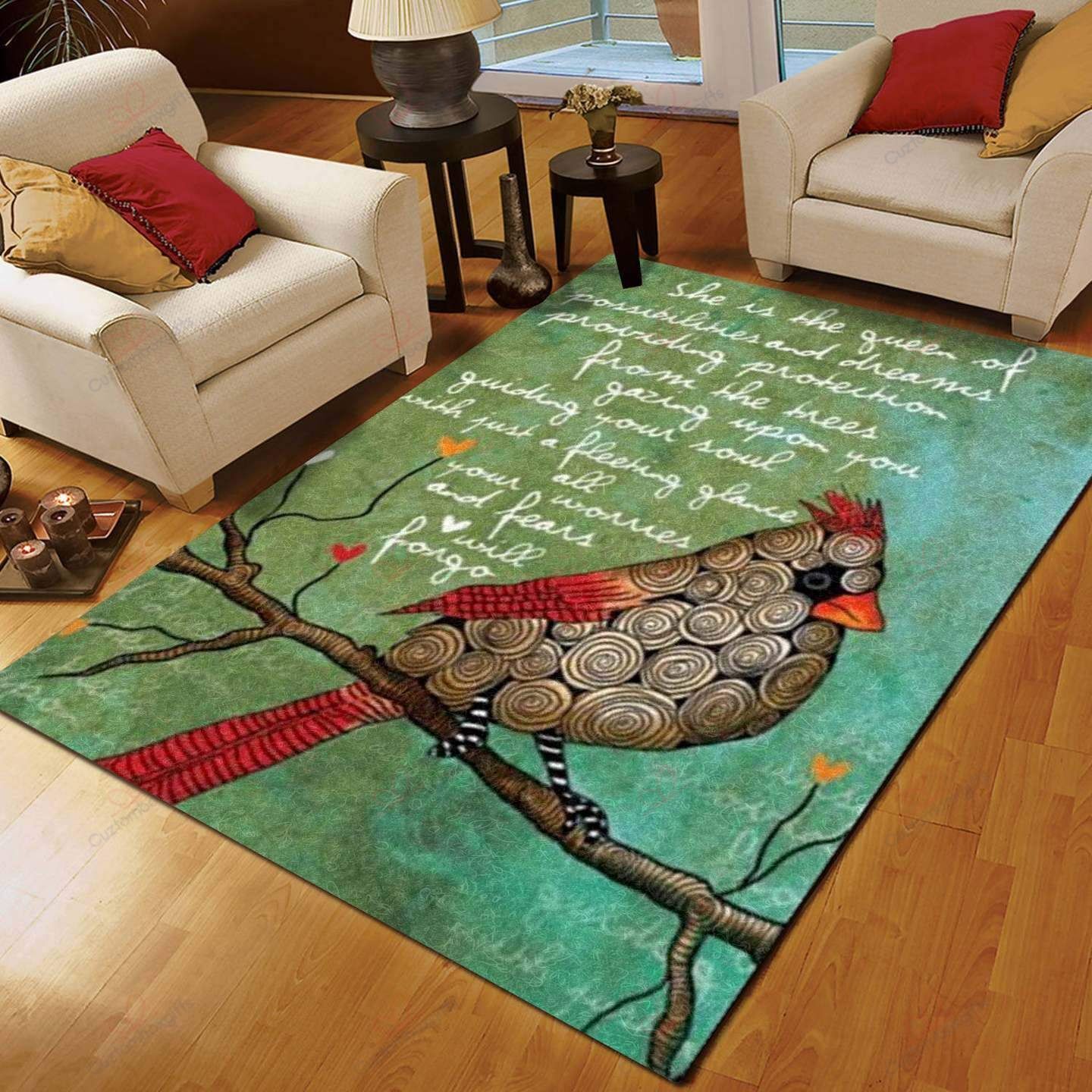 Cardinal Painting 1 Rug Sport Decor Gift Floor Decor Living Room Carpet Rug Area Rug - d73f58b1d83e Cardinal Painting 1 Rug Sport Decor Gift Floor Decor Living Room Carpet Rug Area Rug - d73f58b1d83e