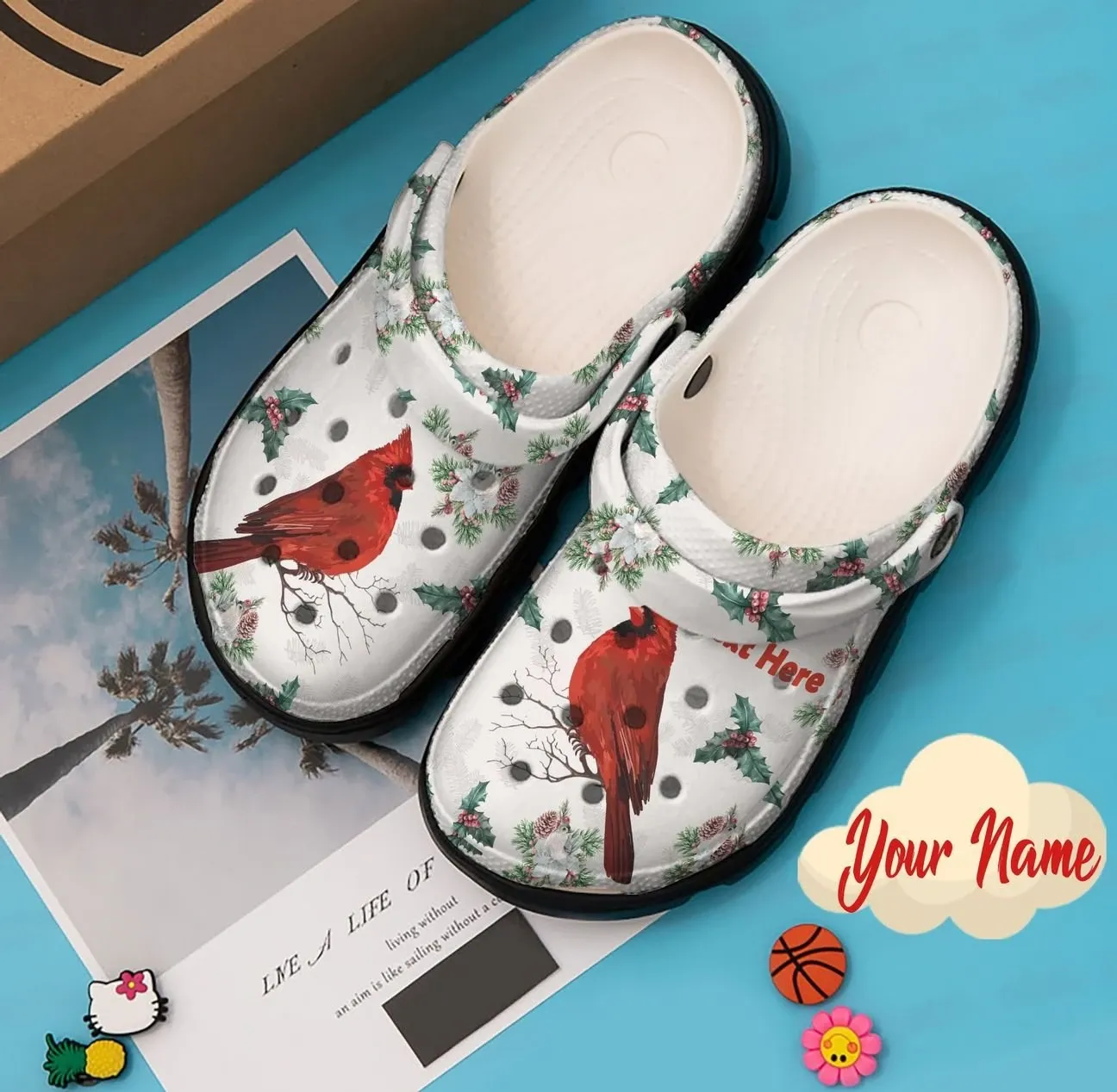 Cardinal Personalized Clog Custom Crocs Comfortablefashion Style Comfortable For Women Men Kid Print 3D Cardinal Personalized Clog Custom Crocs Comfortablefashion Style Comfortable For Women Men Kid Print 3D