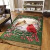 Cardinals Bird Art Rug Sport Decor Gift Floor Decor Living Room Carpet Rug Area Rug - 6eb04d0330d7