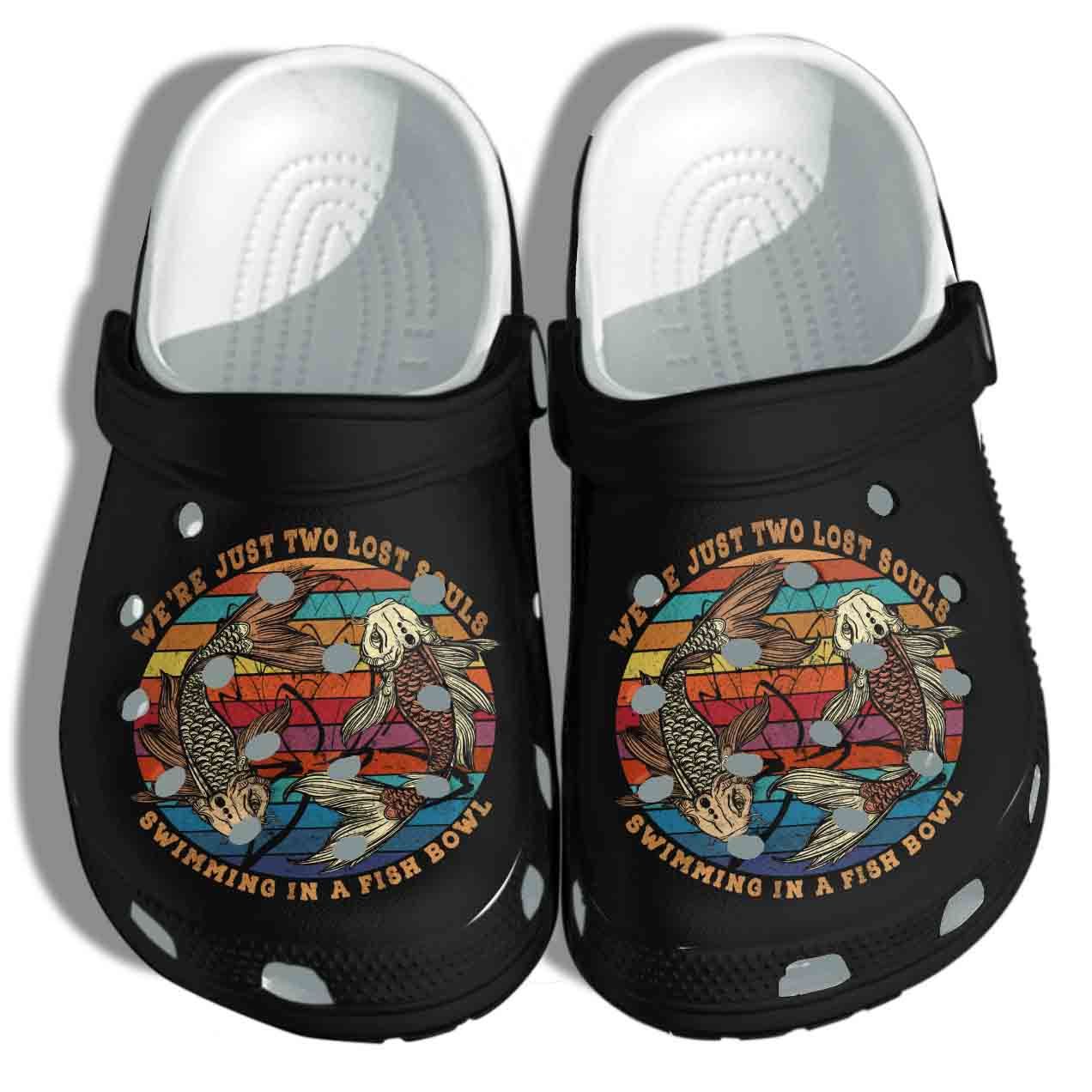 Carp Fish Shoes – Swimming In A Fish Bowl Crocs Clog Clog Birthday Gift For Man Woman Carp Fish Shoes – Swimming In A Fish Bowl Crocs Clog Clog Birthday Gift For Man Woman