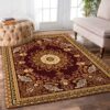 Carpet Border Frame Pattern Rug Sport Decor Gift Floor Decor Living Room Carpet Rug Area Rug - b16092b4bdc5