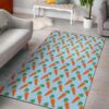 Carrot Pattern 1 Rug Sport Decor Gift Floor Decor Living Room Carpet Rug Area Rug - ca6ca658b566