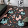 Carrot Rabbit Rug Sport Decor Gift Floor Decor Living Room Carpet Rug Area Rug - 15d1a3a10261