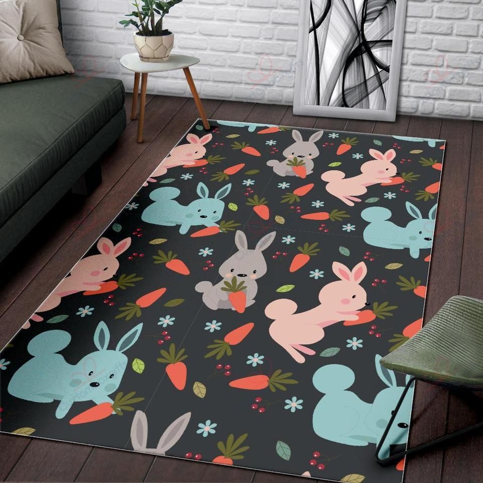 Carrot Rabbit Rug Sport Decor Gift Floor Decor Living Room Carpet Rug Area Rug - 15d1a3a10261 Carrot Rabbit Rug Sport Decor Gift Floor Decor Living Room Carpet Rug Area Rug - 15d1a3a10261