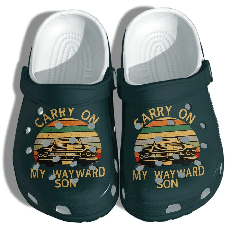 Carry On My Wayward 2021 Son Shoes Crocs Clog – Funny Crocs Clog Shoes Gifts For Son Men Carry On My Wayward 2021 Son Shoes Crocs Clog – Funny Crocs Clog Shoes Gifts For Son Men