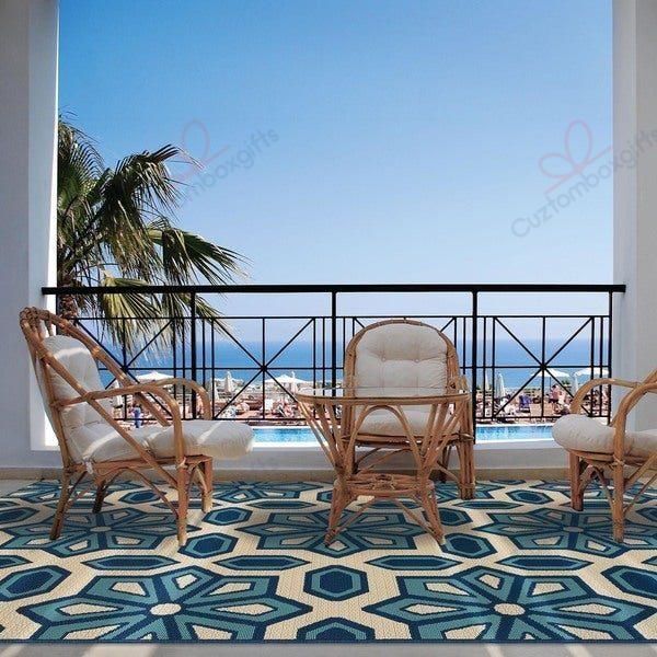 Carson Carrington Skovde Tiles Ivory Blue Rug Sport Decor Gift Floor Decor Living Room Carpet Rug Area Rug - 0657fffbac70 Carson Carrington Skovde Tiles Ivory Blue Rug Sport Decor Gift Floor Decor Living Room Carpet Rug Area Rug - 0657fffbac70