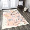 Carte De France Rug Sport Decor Gift Floor Decor Living Room Carpet Rug Area Rug - 07e0b5941b26