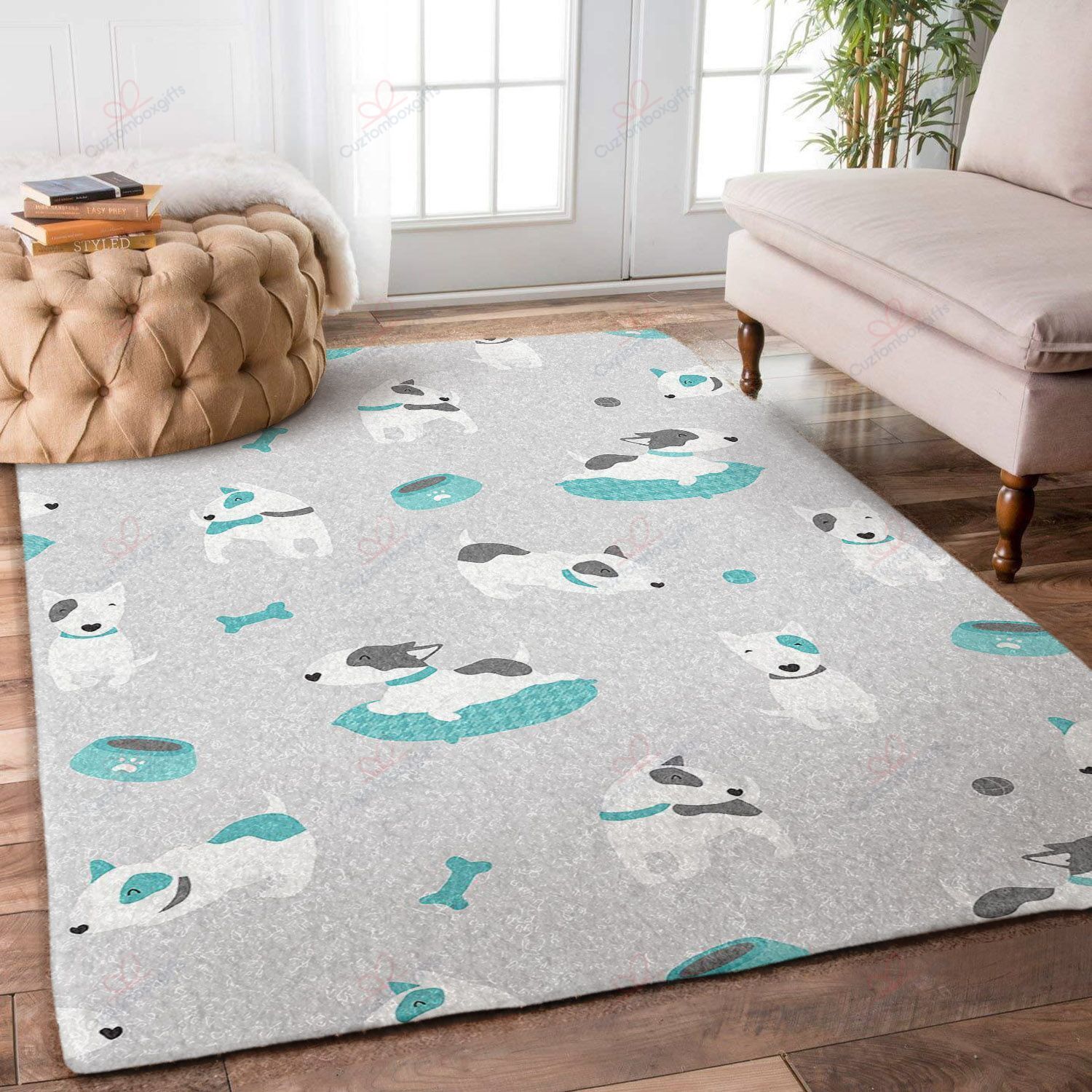 Cartoon Bull Terrier Rug Sport Decor Gift Floor Decor Living Room Carpet Rug Area Rug - 2943c29d2534 Cartoon Bull Terrier Rug Sport Decor Gift Floor Decor Living Room Carpet Rug Area Rug - 2943c29d2534