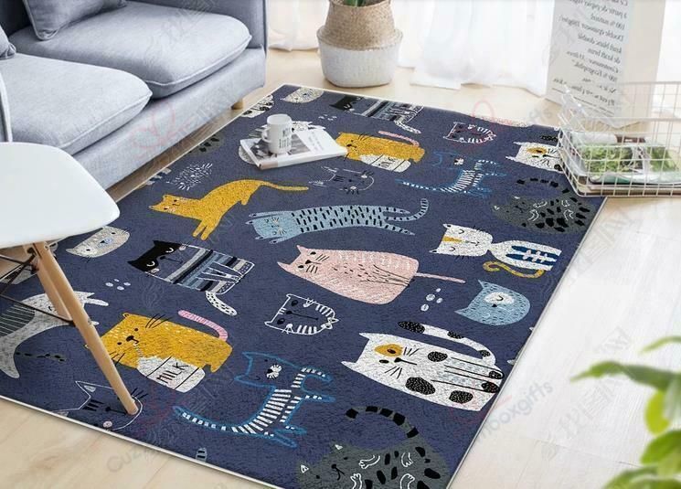 Cartoon Cat Rug Sport Decor Gift Floor Decor Living Room Carpet Rug Area Rug - 3376a0afc517 Cartoon Cat Rug Sport Decor Gift Floor Decor Living Room Carpet Rug Area Rug - 3376a0afc517
