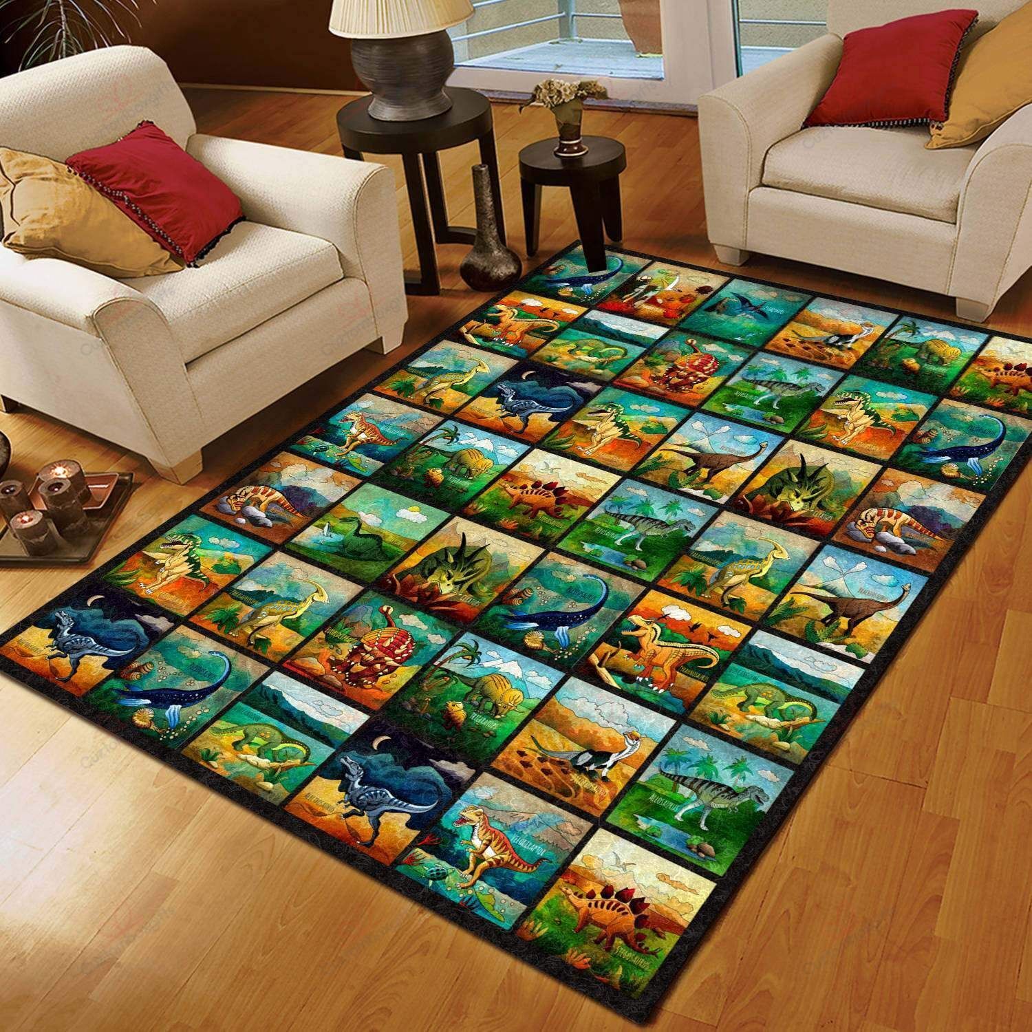 Cartoon Dinosaur Rug Sport Decor Gift Floor Decor Living Room Carpet Rug Area Rug - c0b860f911b6 Cartoon Dinosaur Rug Sport Decor Gift Floor Decor Living Room Carpet Rug Area Rug - c0b860f911b6