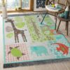 Cartoon Giraffe Rug Sport Decor Gift Floor Decor Living Room Carpet Rug Area Rug - d76bcde09402