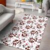 Cartoon Happy Dairy Cow Pattern Rug Sport Decor Gift Floor Decor Living Room Carpet Rug Area Rug - a7bd9a87e6ef