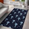 Cartoon Jellyfish Print Pattern Rug Sport Decor Gift Floor Decor Living Room Carpet Rug Area Rug - 0fc35af258d8