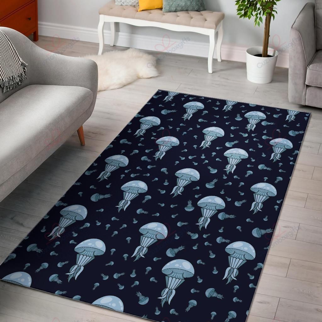 Cartoon Jellyfish Print Pattern Rug Sport Decor Gift Floor Decor Living Room Carpet Rug Area Rug - 0fc35af258d8 Cartoon Jellyfish Print Pattern Rug Sport Decor Gift Floor Decor Living Room Carpet Rug Area Rug - 0fc35af258d8
