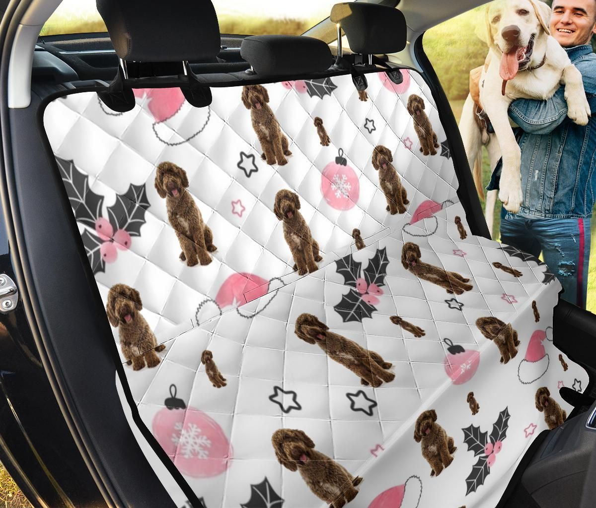 Cartoon Spanish Water Dog And Star Car Back Seat Cover Dog Car Seat Covers - 436cc34cd5c0 Cartoon Spanish Water Dog And Star Car Back Seat Cover Dog Car Seat Covers - 436cc34cd5c0