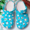 Cartoon Teeth Pain Shoes Clog – Dentist Crocs Clog Crocbland Clog Birthday Gift For Boy Girl Man Woman