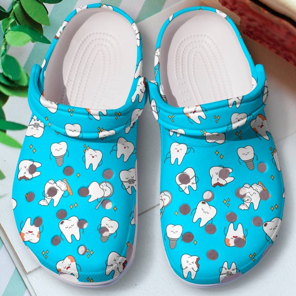 Cartoon Teeth Pain Shoes Clog – Dentist Crocs Clog Crocbland Clog Birthday Gift For Boy Girl Man Woman Cartoon Teeth Pain Shoes Clog – Dentist Crocs Clog Crocbland Clog Birthday Gift For Boy Girl Man Woman