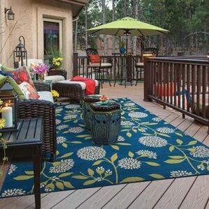 Caspian Flowers Rug Sport Decor Gift Floor Decor Living Room Carpet Rug Area Rug - 7a422bf18b00