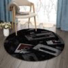 Cassette Round Carpet Floor Rug Living Room Bedroom Decor Round Area Rug Carpet