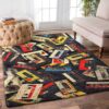 Cassette Pattern 1 Rug Sport Decor Gift Floor Decor Living Room Carpet Rug Area Rug - 52ce5b7ab75a
