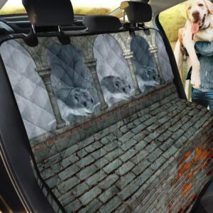 Castle Of Chinese Hamster Arch Design Car Back Seat Cover Dog Car Seat Covers - 6317a35db1f5