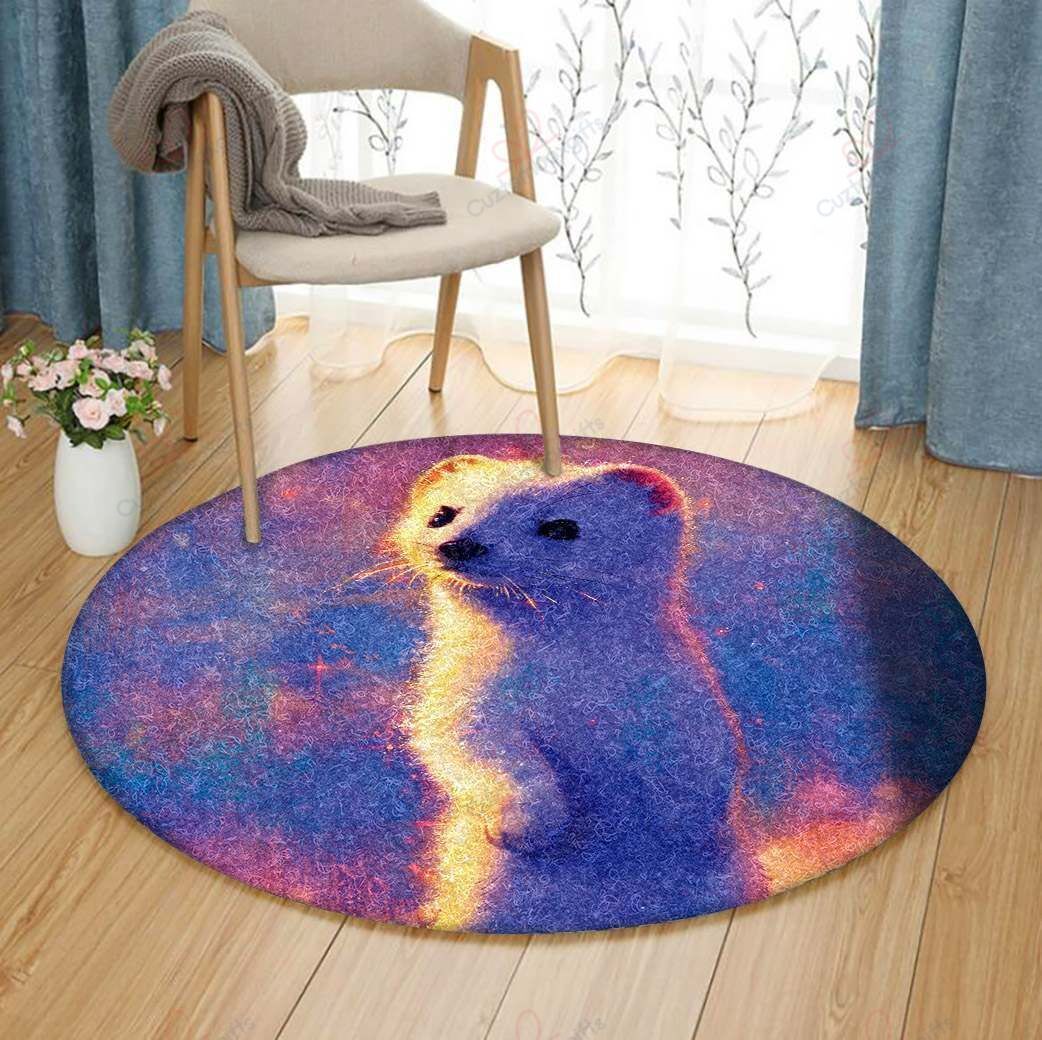 Castor Round Carpet Floor Rug Living Room Bedroom Decor Round Area Rug Carpet Castor Round Carpet Floor Rug Living Room Bedroom Decor Round Area Rug Carpet