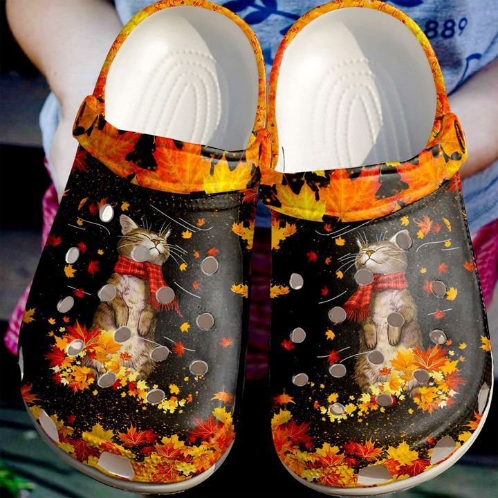 Cat And Autumn Vibe Sku 547 Crocs Clog Clog Shoes Cat And Autumn Vibe Sku 547 Crocs Clog Clog Shoes