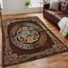 Cat And Celtic Amazing Rug Sport Decor Gift Floor Decor Living Room Carpet Rug Area Rug - 2988f65f869a