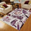 Cat And Wine Amazing Rug Sport Decor Gift Floor Decor Living Room Carpet Rug Area Rug - fb036a4684c9