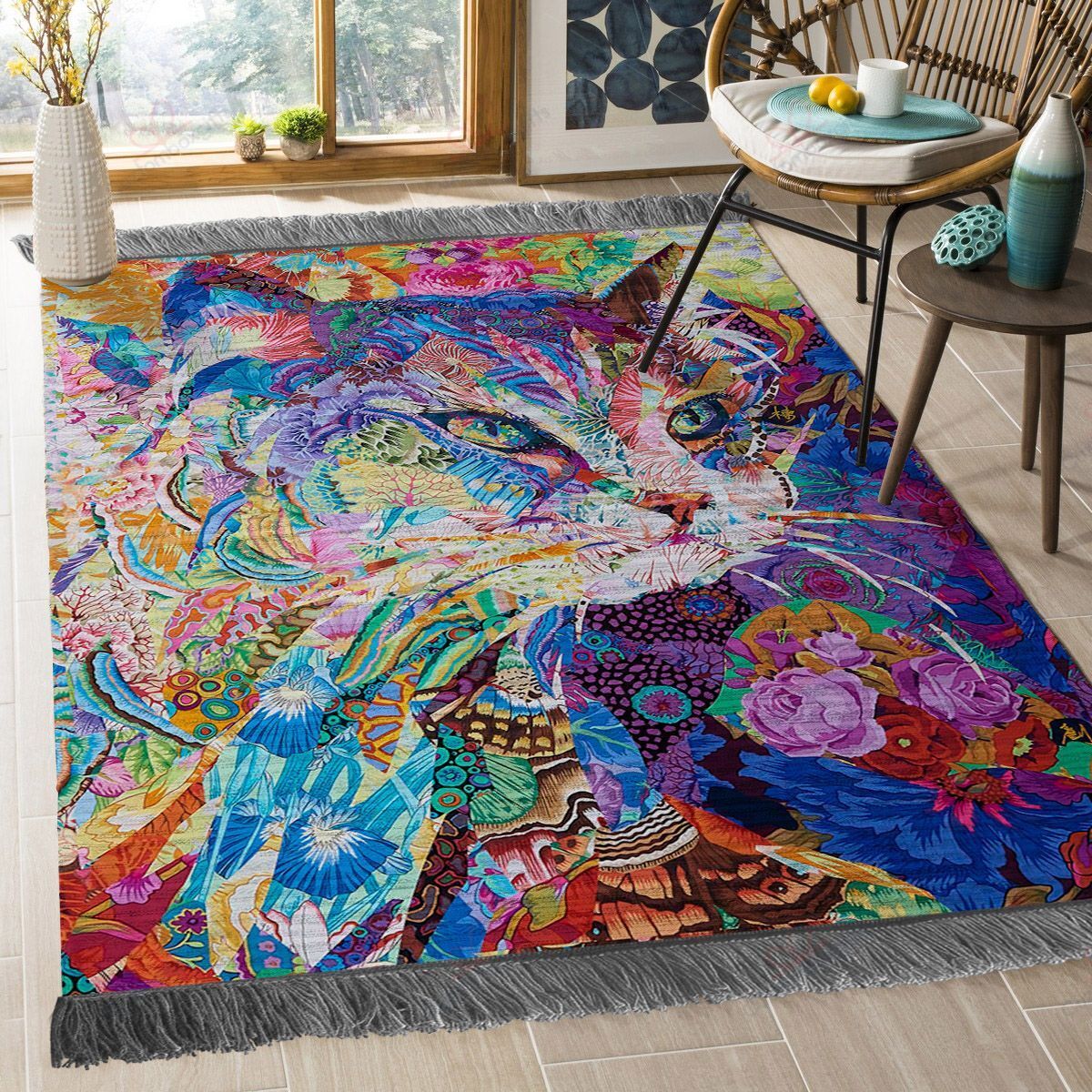Cat Art Rug Sport Decor Gift Floor Decor Living Room Carpet Rug Area Rug - f65af3148415 Cat Art Rug Sport Decor Gift Floor Decor Living Room Carpet Rug Area Rug - f65af3148415