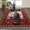 Cat Behind The Window In Christmas Rug Sport Decor Gift Floor Decor Living Room Carpet Rug Area Rug - e030770d7e67