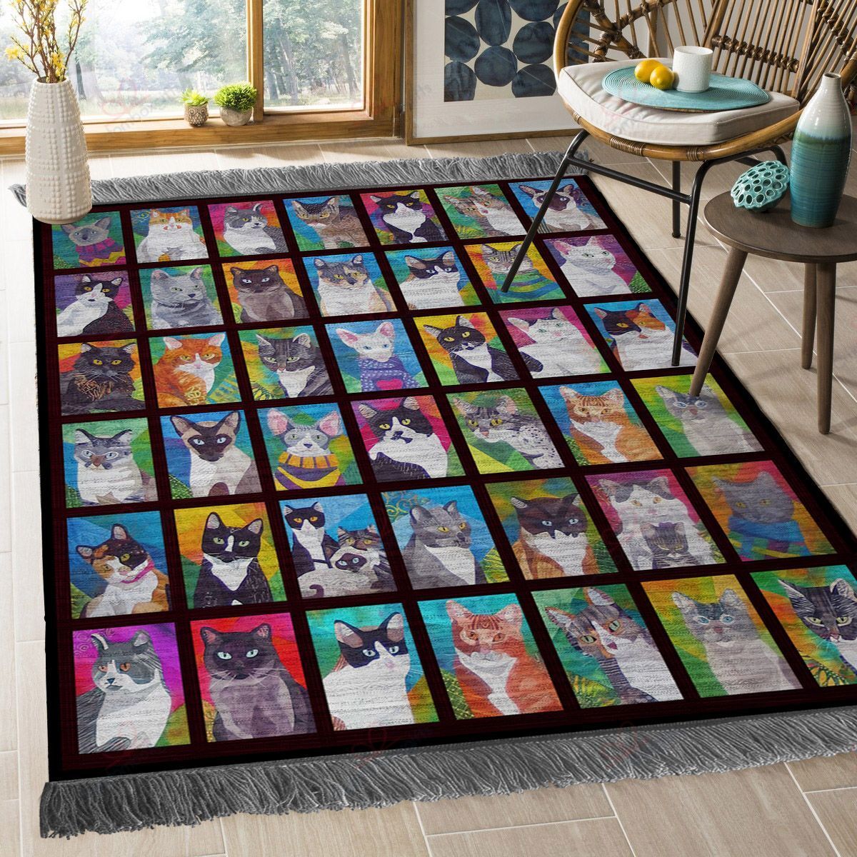 Cat Breeds Rug Sport Decor Gift Floor Decor Living Room Carpet Rug Area Rug - fa2ec3d59fac Cat Breeds Rug Sport Decor Gift Floor Decor Living Room Carpet Rug Area Rug - fa2ec3d59fac