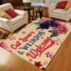 Cat Butterfly Rug Sport Decor Gift Floor Decor Living Room Carpet Rug Area Rug - ab34c988706f