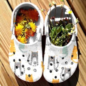 Cat Cats Are Cute Sku 552 Crocs Clog Clog Shoes