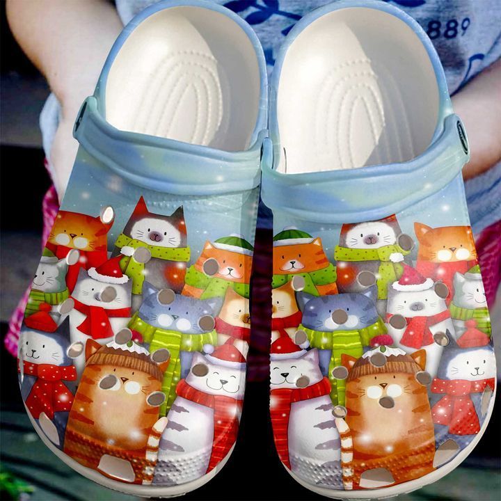 Cat Christmas Cats Sku 505 Crocs Clog Clog Shoes Cat Christmas Cats Sku 505 Crocs Clog Clog Shoes