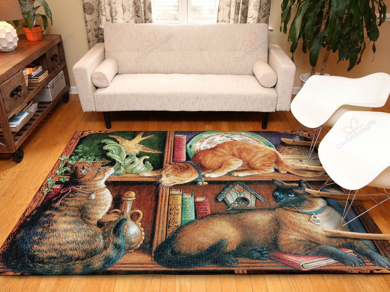Cat Collection Bookshelf Rug Sport Decor Gift Floor Decor Living Room Carpet Rug Area Rug - 4c041292c2dc Cat Collection Bookshelf Rug Sport Decor Gift Floor Decor Living Room Carpet Rug Area Rug - 4c041292c2dc