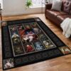 Cat Cool Rug Sport Decor Gift Floor Decor Living Room Carpet Rug Area Rug - 7e6c30cfe39d