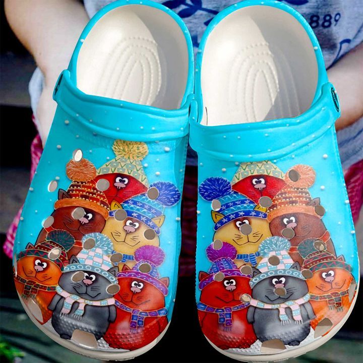 Cat Cute Cats In Snow Sku 510 Crocs Crocband Clog Comfortable For Mens Womens Classic Clog Water Shoes Cat Cute Cats In Snow Sku 510 Crocs Crocband Clog Comfortable For Mens Womens Classic Clog Water Shoes