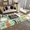 Cat Family Breeds Rug Sport Decor Gift Floor Decor Living Room Carpet Rug Area Rug - 01b0ff61c94d