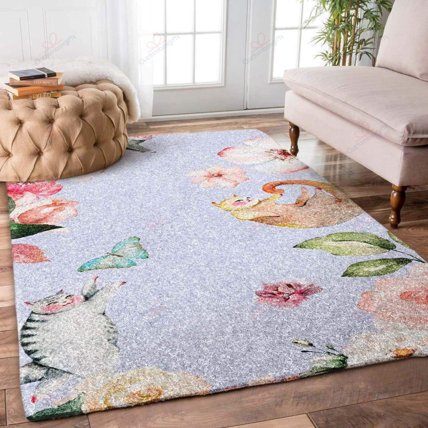 Cat Flower 3 Rug Sport Decor Gift Floor Decor Living Room Carpet Rug Area Rug - 5cc9246038a4 Cat Flower 3 Rug Sport Decor Gift Floor Decor Living Room Carpet Rug Area Rug - 5cc9246038a4