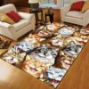 Cat Funny Rug Sport Decor Gift Floor Decor Living Room Carpet Rug Area Rug - 6d4ff77daebb