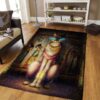 Cat God Egyptian Rug Sport Decor Gift Floor Decor Living Room Carpet Rug Area Rug - 87a4e0cd62c2