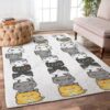 Cat Rug Sport Decor Gift Floor Decor Living Room Carpet Rug Area Rug - 5df6417236db