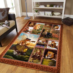 Cat Hard Work Rug Sport Decor Gift Floor Decor Living Room Carpet Rug Area Rug - f11e275d9dcb