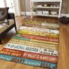 Cat I Am An Rescuer Rug Sport Decor Gift Floor Decor Living Room Carpet Rug Area Rug - 861f3605a333