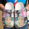 Cat I Love Cats Sku 516 Crocs Crocband Clog Comfortable For Mens Womens Classic Clog Water Shoes