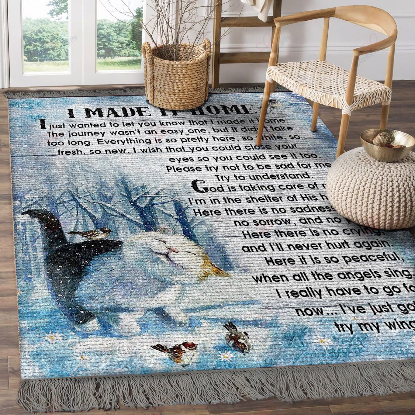 Cat I Made It Home Rug Sport Decor Gift Floor Decor Living Room Carpet Rug Area Rug - 47b49bc89a39 Cat I Made It Home Rug Sport Decor Gift Floor Decor Living Room Carpet Rug Area Rug - 47b49bc89a39